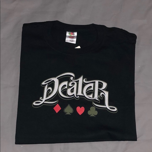 Novelty “Dealer” short sleeves T-shirt - Picture 1 of 2